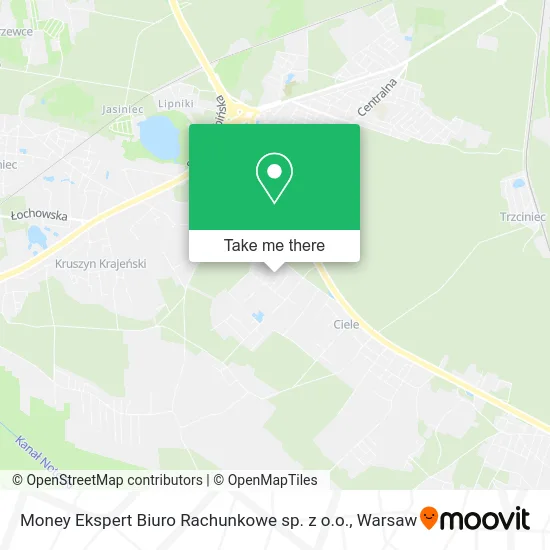 Карта Money Ekspert Biuro Rachunkowe sp. z o.o.