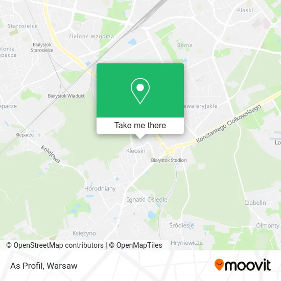 Карта As Profil