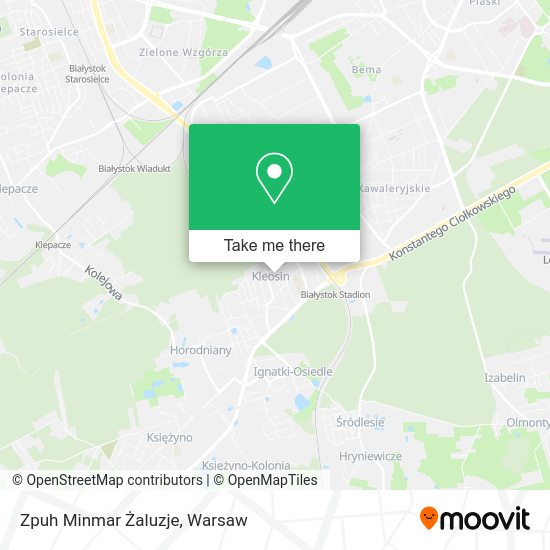 Zpuh Minmar Żaluzje map