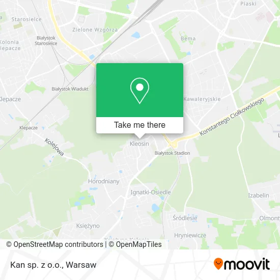 Карта Kan sp. z o.o.