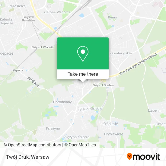 Карта Twój Druk