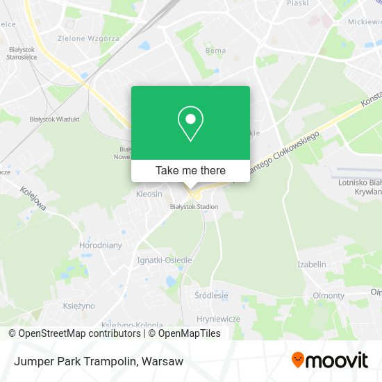 Jumper Park Trampolin map