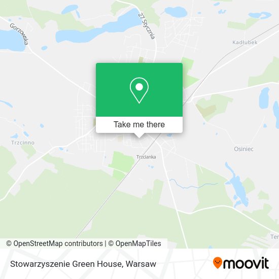 Stowarzyszenie Green House map