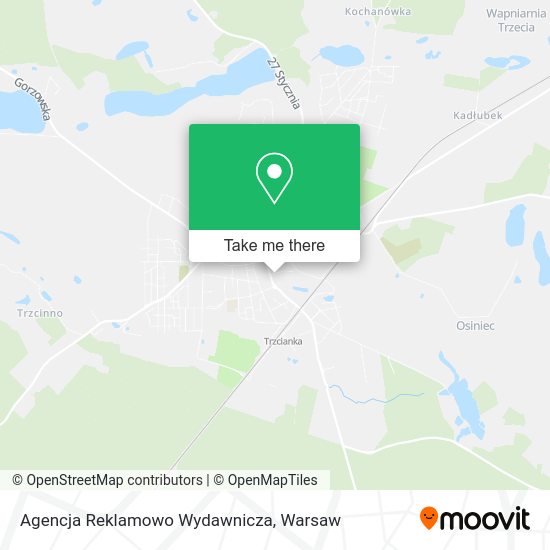 Agencja Reklamowo Wydawnicza map