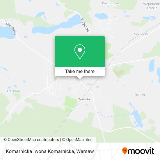 Komarnicka Iwona Komarnicka map