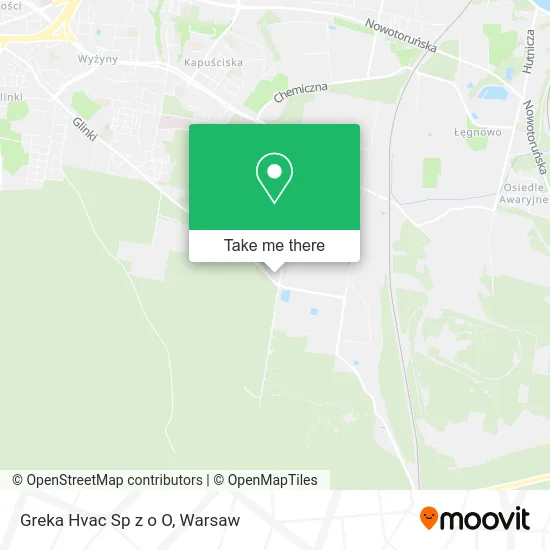 Карта Greka Hvac Sp z o O