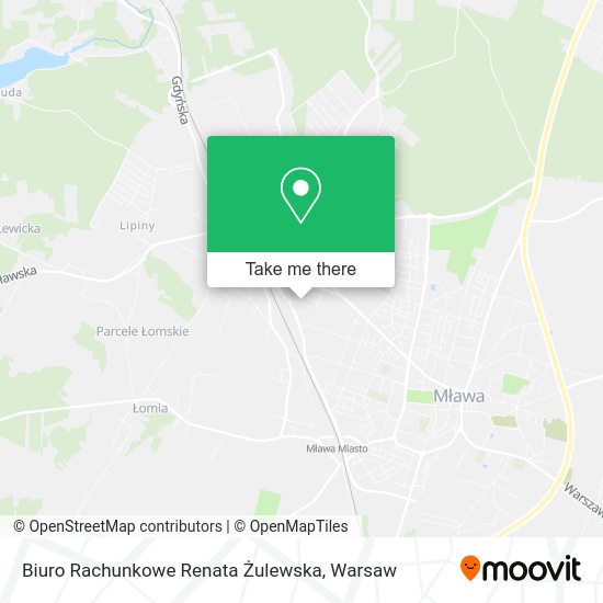 Biuro Rachunkowe Renata Żulewska map