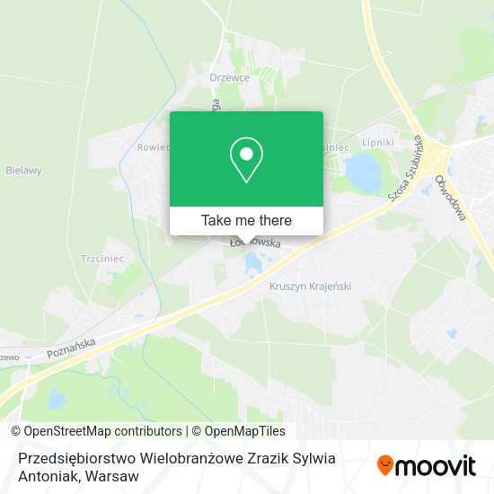 Przedsiębiorstwo Wielobranżowe Zrazik Sylwia Antoniak map