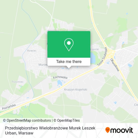 Przedsiębiorstwo Wielobranżowe Murek Leszek Urban map