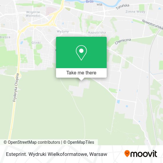 Esteprint. Wydruki Wielkoformatowe map