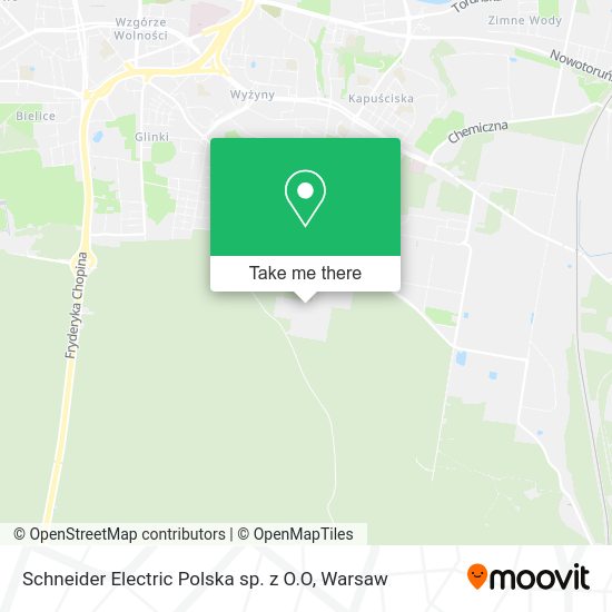 Schneider Electric Polska sp. z O.O map