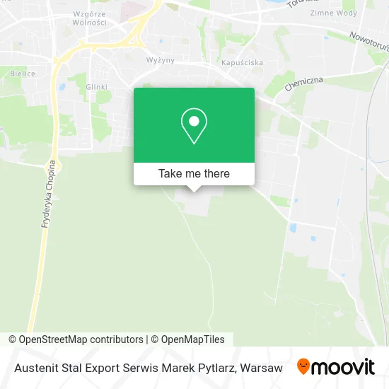 Карта Austenit Stal Export Serwis Marek Pytlarz