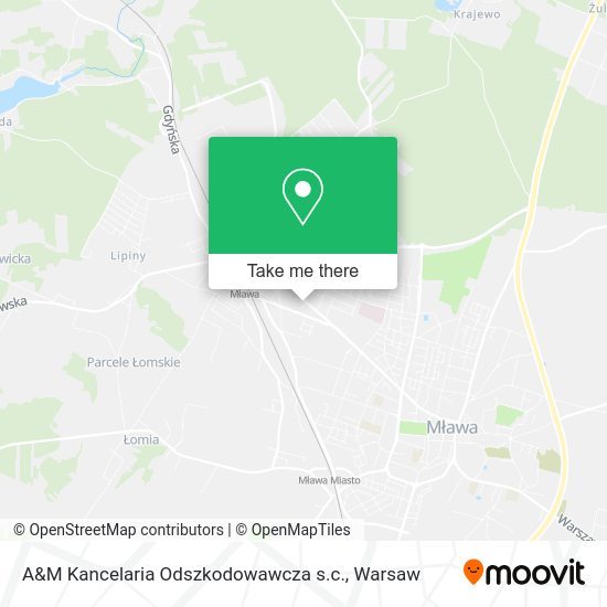 A&M Kancelaria Odszkodowawcza s.c. map