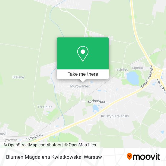 Blumen Magdalena Kwiatkowska map