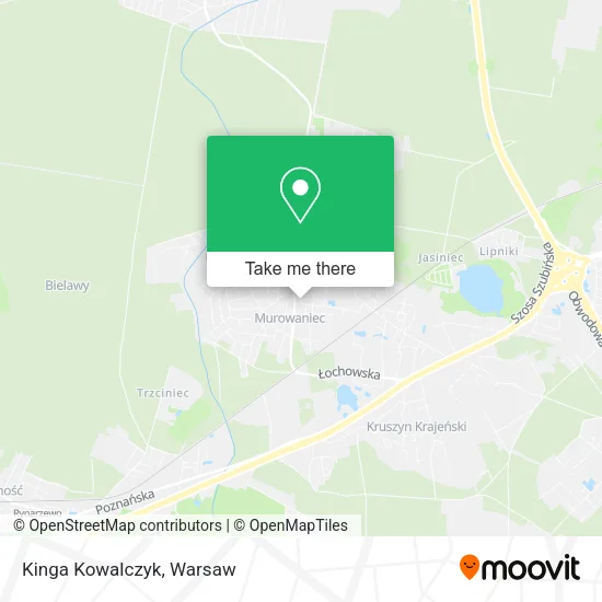 Kinga Kowalczyk map