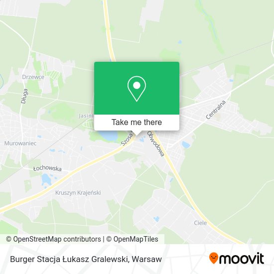 Burger Stacja Łukasz Gralewski map