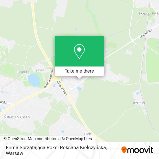 Firma Sprzątająca Roksi Roksana Kiełczyńska map