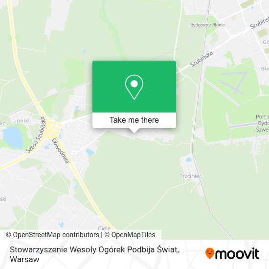 Stowarzyszenie Wesoły Ogórek Podbija Świat map