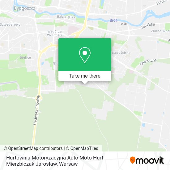 Hurtownia Motoryzacyjna Auto Moto Hurt Mierzbiczak Jarosław map