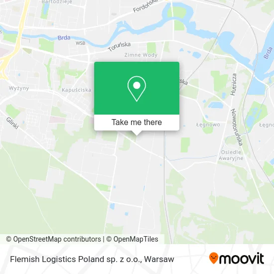 Карта Flemish Logistics Poland sp. z o.o.