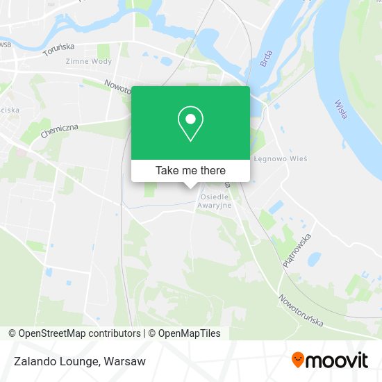 Zalando Lounge map