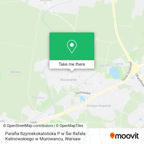 Parafia Rzymskokatolicka P w Św Rafała Kalinowskiego w Murowancu map