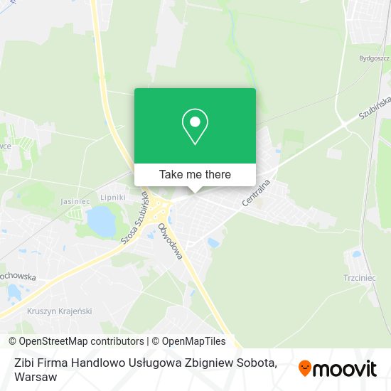 Zibi Firma Handlowo Usługowa Zbigniew Sobota map