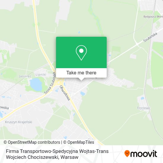 Firma Transportowo-Spedycyjna Wojtas-Trans Wojciech Chociszewski map