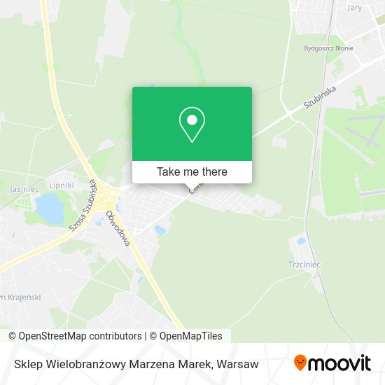 Sklep Wielobranżowy Marzena Marek map