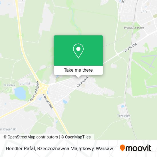 Hendler Rafał, Rzeczoznawca Majątkowy map