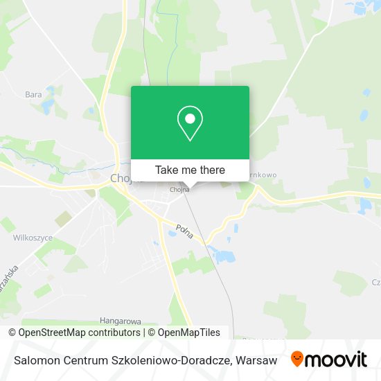 Salomon Centrum Szkoleniowo-Doradcze map