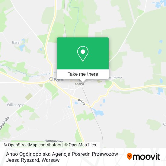 Anao Ogólnopolska Agencja Posredn Przewozów Jessa Ryszard map