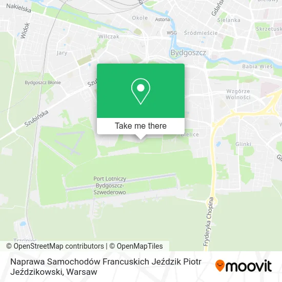 Карта Naprawa Samochodów Francuskich Jeździk Piotr Jeździkowski