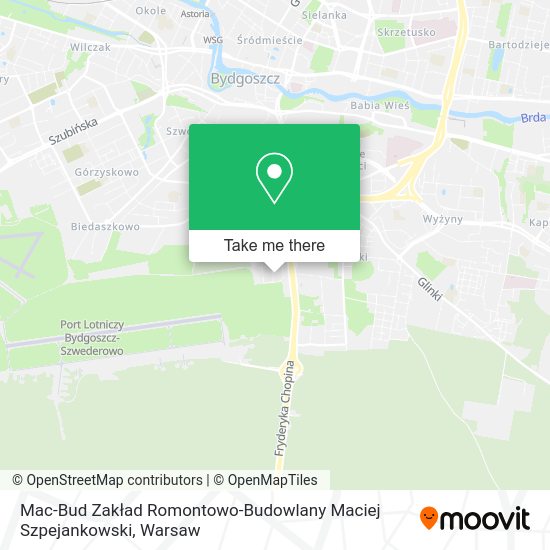 Mac-Bud Zakład Romontowo-Budowlany Maciej Szpejankowski map