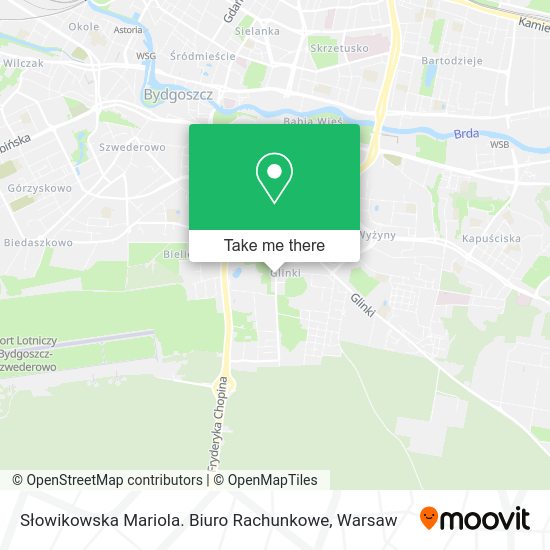 Słowikowska Mariola. Biuro Rachunkowe map