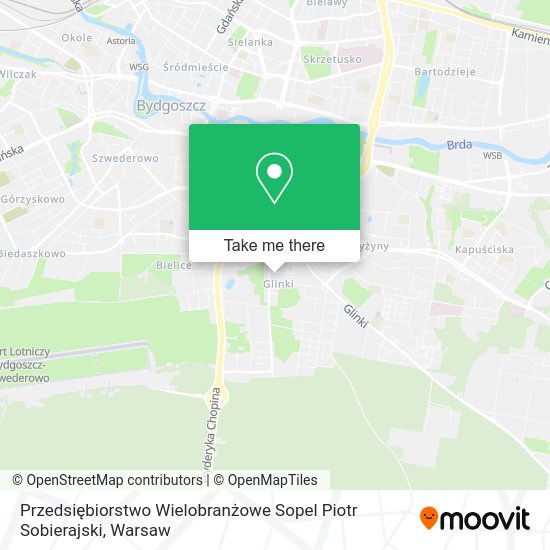 Przedsiębiorstwo Wielobranżowe Sopel Piotr Sobierajski map