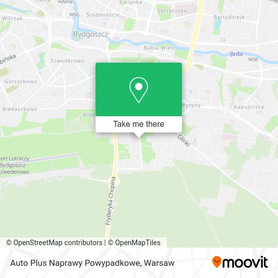 Auto Plus Naprawy Powypadkowe map