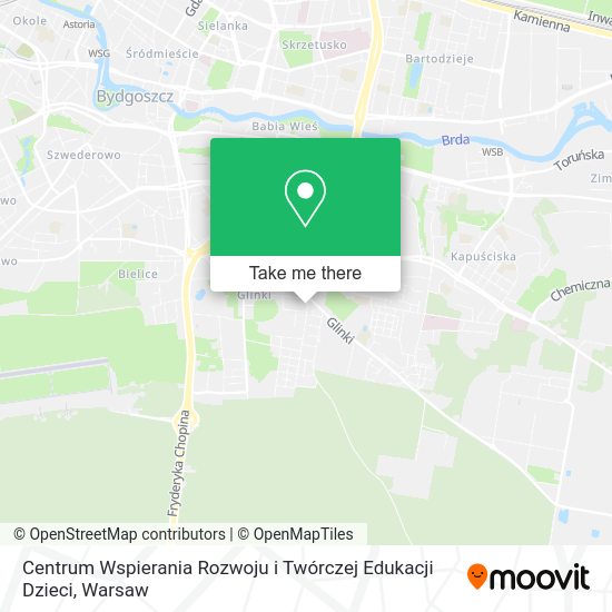 Centrum Wspierania Rozwoju i Twórczej Edukacji Dzieci map