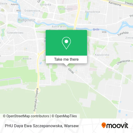 PHU Daya Ewa Szczepanowska map