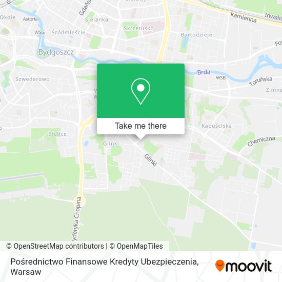 Pośrednictwo Finansowe Kredyty Ubezpieczenia map