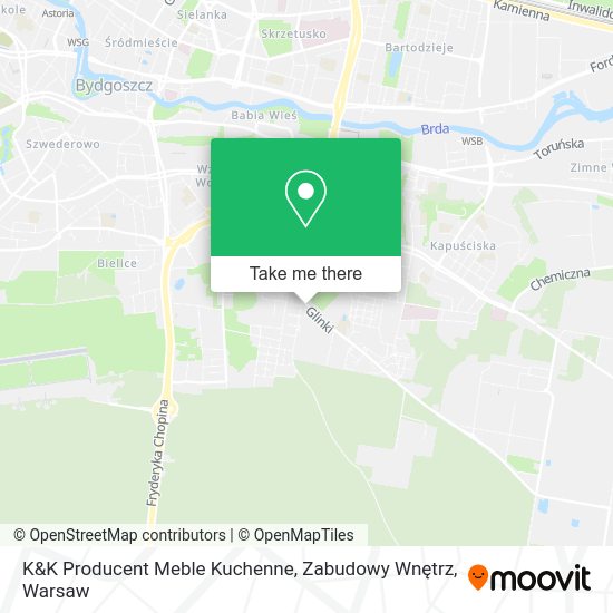 K&K Producent Meble Kuchenne, Zabudowy Wnętrz map