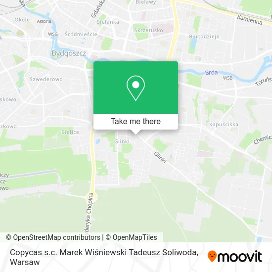 Карта Copycas s.c. Marek Wiśniewski Tadeusz Soliwoda