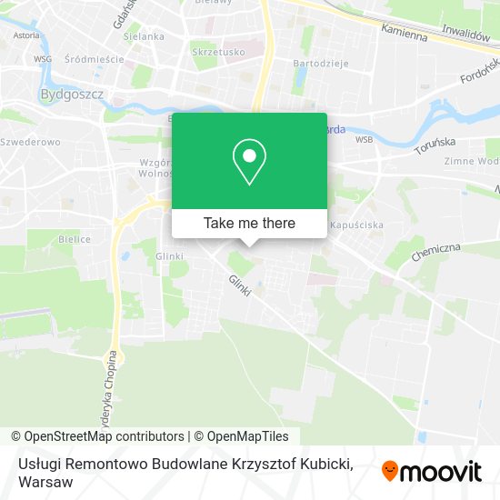 Usługi Remontowo Budowlane Krzysztof Kubicki map