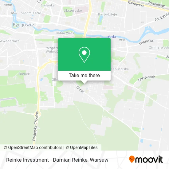 Reinke Investment - Damian Reinke map
