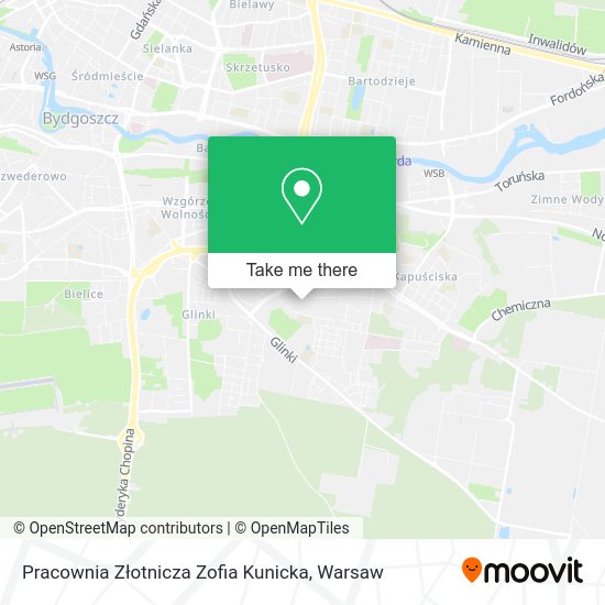 Pracownia Złotnicza Zofia Kunicka map