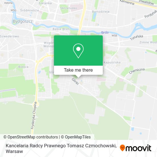 Kancelaria Radcy Prawnego Tomasz Czmochowski map