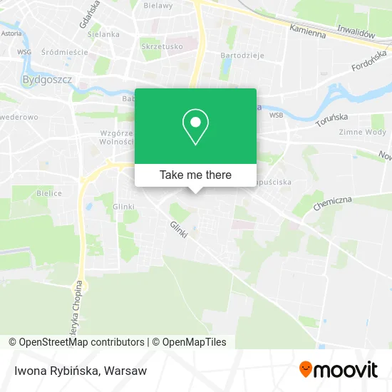 Iwona Rybińska map