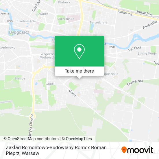 Zakład Remontowo-Budowlany Romex Roman Pieprz map