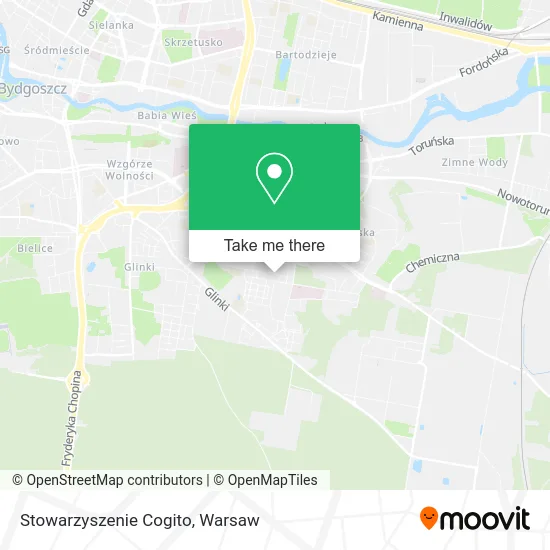 Stowarzyszenie Cogito map