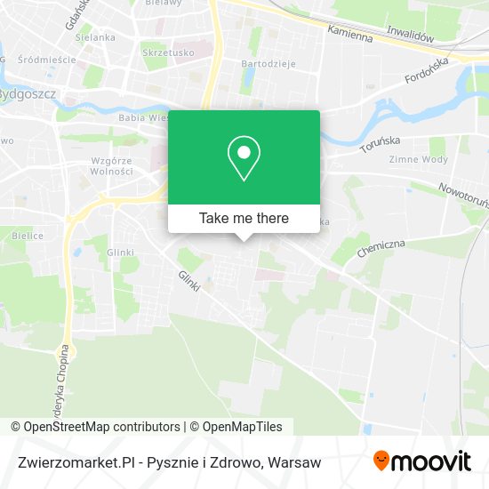 Zwierzomarket.Pl - Pysznie i Zdrowo map